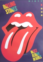 ROLLING STONES - 1986-03-00 - Promoplakat - Dirty Works - Poster - B