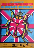 VAN DER GRAAF GENERATOR - 1971 - Plakat - New London Pop - Poster - Hamburg