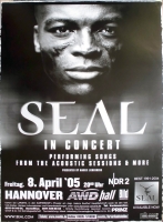 SEAL - 2005 - Live In Concert Tour - Poster - Hannover