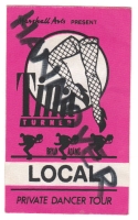 TURNER, TINA - 1985 - Local Pass - Private Dancer Tour - Hannover