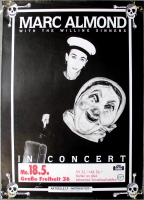 ALMOND, MARC - SOFT CELL - 1986 - Plakat - Mother Fist - Poster - Hamburg