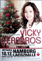LEANDROS, VICKY - 2014 - In Concert - Weihnachten mit... Tour - Poster - Hamburg