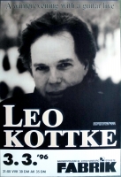 KOTTKE, LEO - 1996 - Plakat - Concert - Winterevening Tour - Poster - Hamburg
