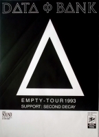 DATA BANK - 1993 - Tourplakat - Second Decay - Empty - Tourposter