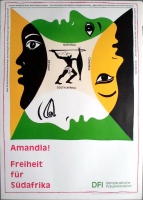 AMANDLA - FREIHEIT FÜR AFRIKA - African National Congress - Poster