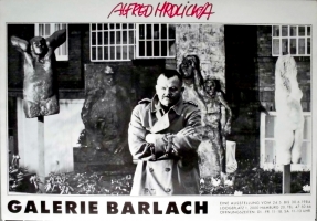 HRDLICKA, ALFRED - 1984 - Galerie Barlach - Austellung - Poster - Hamburg