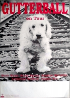 GUTTERBALL - 1995 - Plakat - In Concert - Weasel Tour - Poster