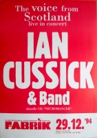 CUSSICK, IAN - LAKE - 1994 - Plakat - Concert - Necromancer - Poster - Hamburg