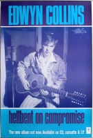 COLLINS, EDWYN - 1990 - Promotion - Plakat - Hellbent On Compromise - Poster