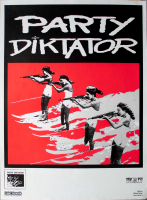 PARTY DIKTATOR - 1992 - Plakat - In Concert - Worldwide Tour - Poster