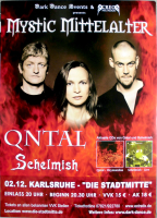 QNTAL - 2005 - Plakat - In Concert - Schelmish - Tour - Poster - Karlsruhe