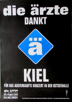 RZTE - AERZTE - 2004 - Promoplakat - In Konzert - DVD - Poster - Kiel