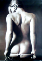 EROTIK - 2004 - Plakat - Sexy Girl - Tie - Slip - Mick Payton - Poster