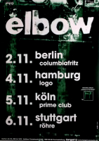 ELBOW - 2001 - Plakat - In Concert - Asleep in the Back Tou - Potster