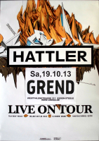 HATTLER, HELLMUT - KRAAN - 2013 - Plakat - In Concert - Poster - Essen