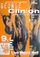 CLINTON, GEORGE - 1990 - Plakat - In Concert Tour - Poster - Köln
