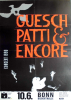 PATTI, GUESCH - 1990 - Plakat - In Concert - Nomades Tour - Poster - Bonn