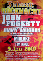 CLASSIC ROCKNACHT - 2010 - John Fogerty - Jimmy Vaughan - Poster - Kln