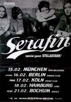 SERAFIN - 2004 - Tourplakat - In Concert - Stellastarr - Tourposter