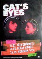CATS EYES - 2011 - Plakat - In Concert - First German Tour - Poster
