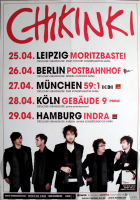 CHIKINI - 2011 - Plakat - In Concert - Bitten Tour - Poster