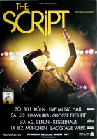 SCRIPT, THE - 2010 - Plakat - In Concert - Science & Faith Tour - Poster