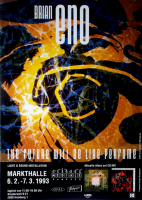 ENO, BRIAN - 1993 - Plakat - Future will be like Perfume Tour - Poster - Hamburg