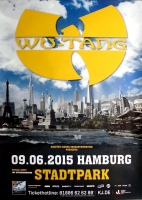 WU-TANG - 2015 - Plakat - Hip Hop - In Concert - Poster - Hamburg