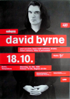 BYRNE, DAVID - TALKING HEADS - 1994 - Plakat - In Concert Tour - Poster - Berlin
