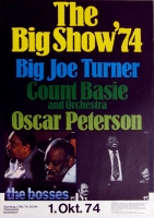 THE BIG SHOW - 1974 - Plakat - Gnther Kieser - Poster - Dsseldorf