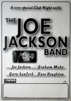 JACKSON, JOE - 2003 - Plakat - In Concert - Club Night Tour - Poster