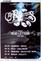 RASMUS - 2019 - Plakat - In Concert - Dead Letters Tour - Poster