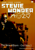 WONDER, STEVIE - 2005 - Promoplakat - A Time to Love - Poster