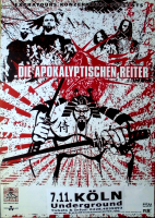 APOKALIPTISCHEN REITER - 2004 - Plakat - Concert - Samurai Tour - Poster - Kln