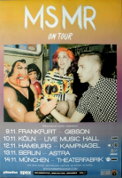 MSMR - 2013 - Plakat - In Concert - Secondhand Rapture Tour - Poster