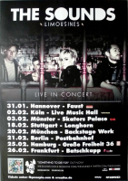 SOUNDS, THE - 2012 - Plakat - In Concert - Something to Die For Tour - Poster