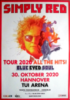 SIMPLY RED - 2020 - Plakat - In Concert - Blue eyed Soul Tour - Poster - Hannover