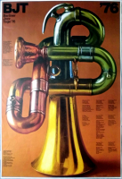 BERLINER JAZZ TAGE - 1976 - Plakat - Gnther Kieser - Poster