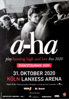 A-HA - 2020 - Plakat - In Concert - Hunting High & Low Tour - Poster - Kln