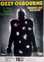 OSBOURNE, OZZY - BLACK SABBATH - 1995 - Fear Factory - Poster - Essen A
