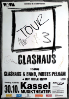 GLASHAUS - 2005 - Poster - Moses Pelham - Kassel - Signed / Autogramm - B