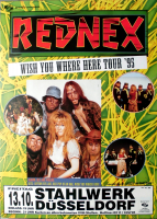 REDNEX - 1995 - Plakat - In Concert - Whish You Where Here Tour - Poster - Kln