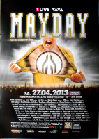 MAYDAY - 2013 - Techno - Sven Vth - Carl Cox - Van Buuren - Poster - Dortmund
