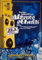 ALLIANCE ETHNIK - 1995 - Konzertplakat - Honesty Jalousie - Tourposter - Bremen