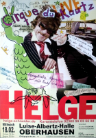 SCHNEIDER, HELGE - 2009 - Concert - Cirque Du Kautz Tour - Poster - Oberhausen
