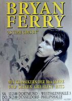 FERRY, BRYAN - ROXY MUSIC - 2000 - Plakat - As Time goes - Poster - Dortmund