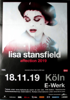 STANSFIELD, LISA - 2019 - Live In Concert - Affection Tour - Poster - Kln - N16