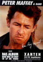 MAFFAY, PETER - 1990 - In Concert - Kein Weg zu weit Tour - Poster - Xanten