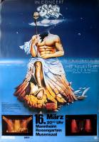 ELOY - 1978 - Plakat - In Concert - Ocean Tour - Poster - Mannheim - A