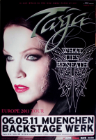 TARJA - NIGHTWISH - 2011 - Plakat - In Concert Tour - Poster - Mnchen